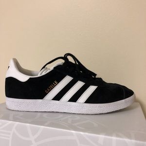 Adidas Gazelle Black and White Size 10
